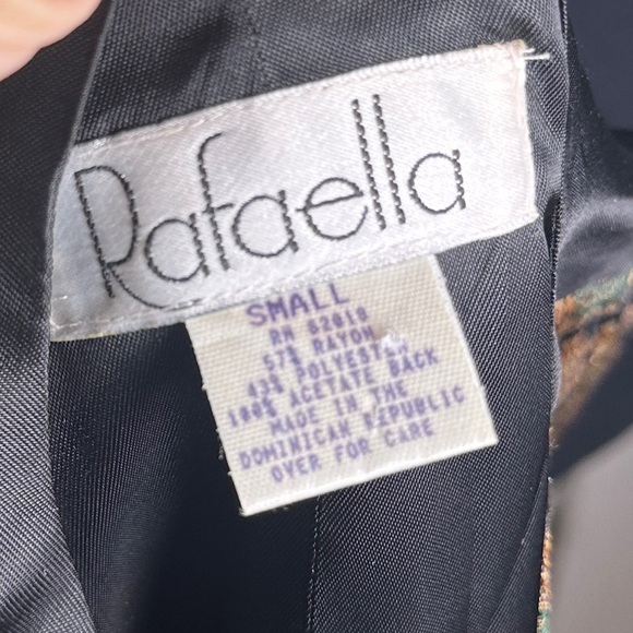 VINTAGE Rafaella Paisley Women's Vest - Picture 9 of 9